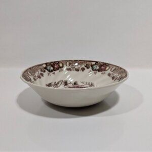 Johnson Bros. His Majesty Bowl Replacement Turkey Design Vintage English